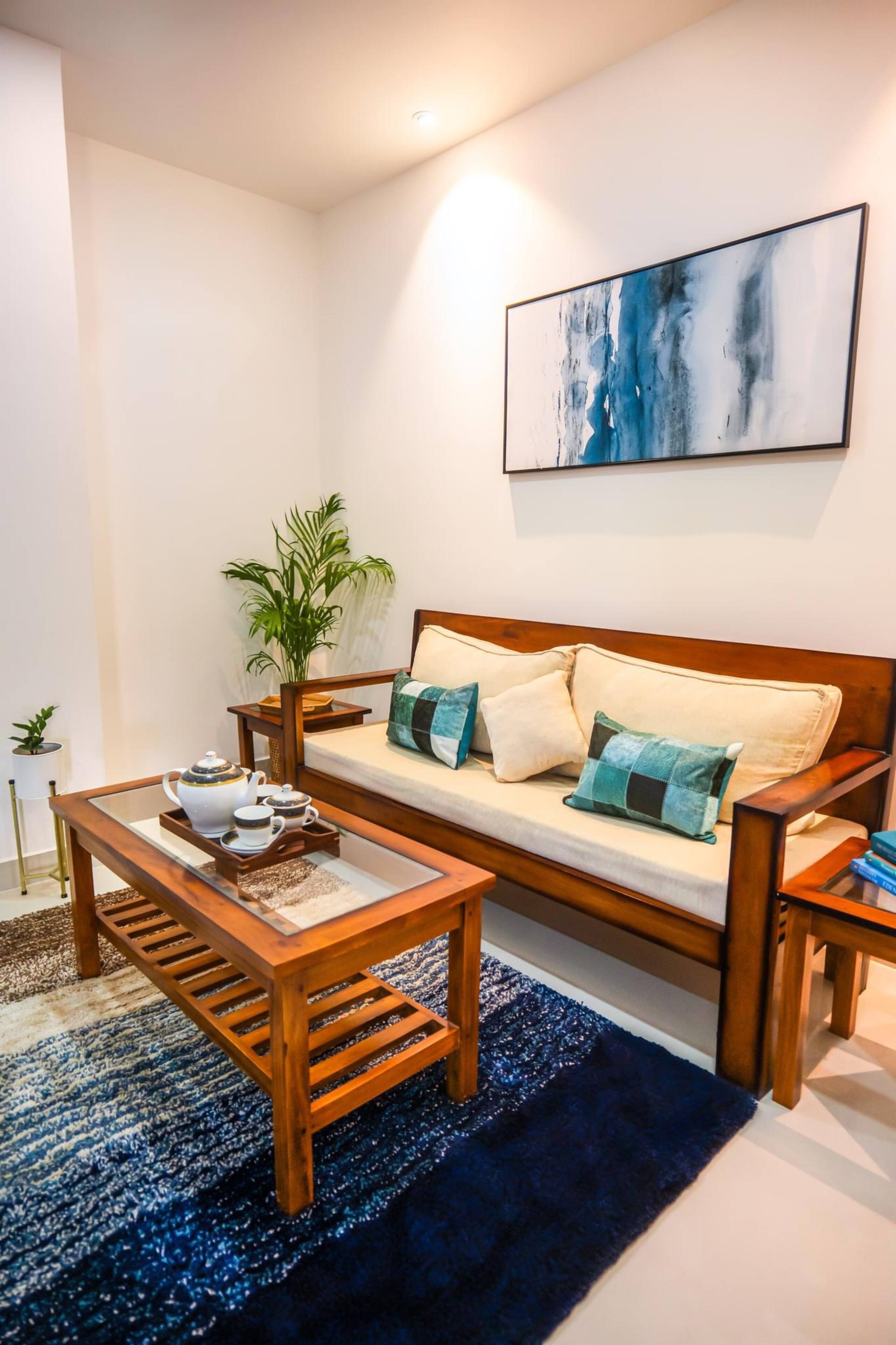 The living room of the Grand Barak Suite